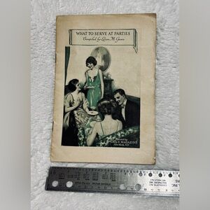 Vintage Party Guide Booklet 1920s McCalls